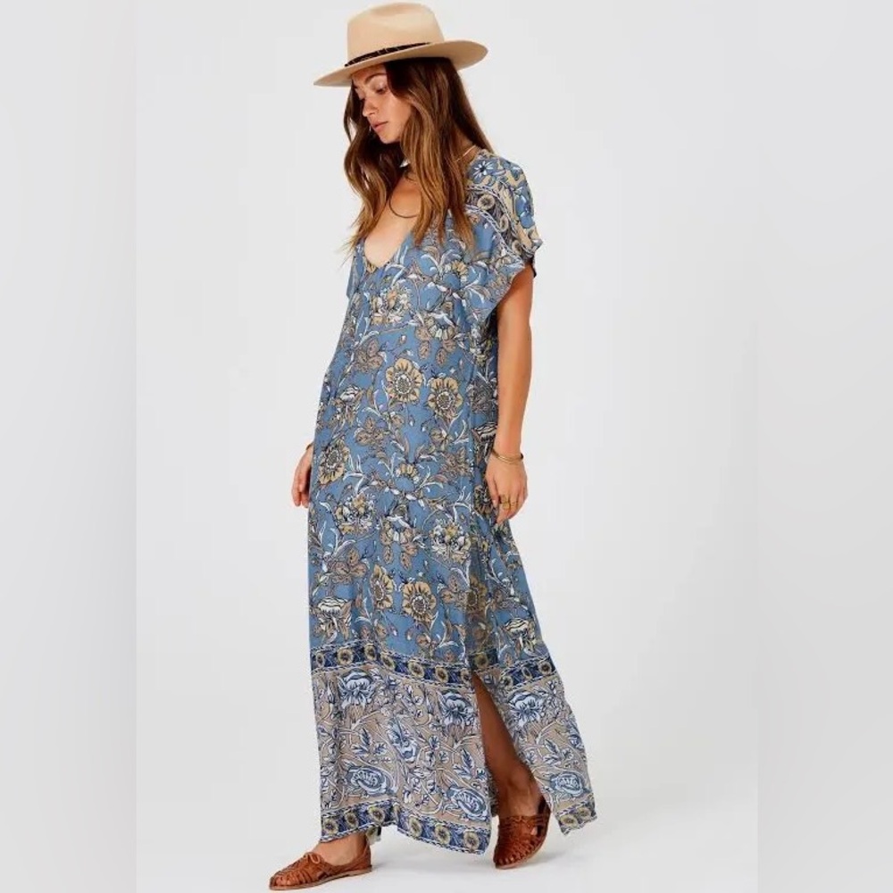 Jen's Pirate Booty Wallflower Charam Kaftan Maxi Coastal Wallflower